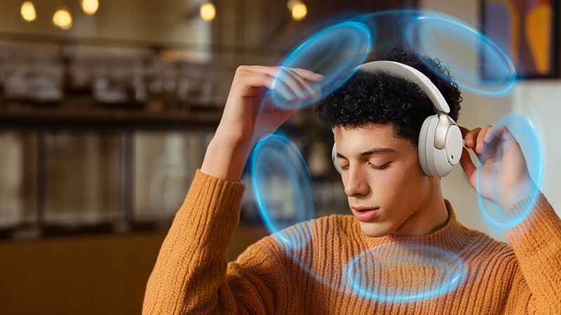 Słuchawki z dźwiękiem przestrzennym