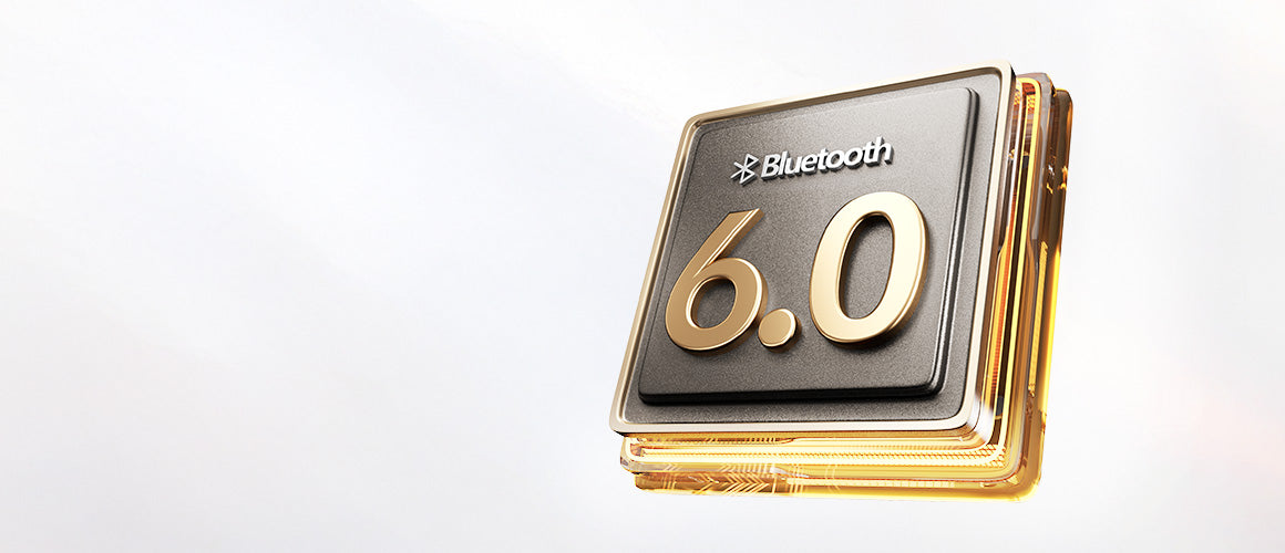 Chip Bluetooth 6.0 – nowoczesny chip bezprzewodowy w złotym kolorze